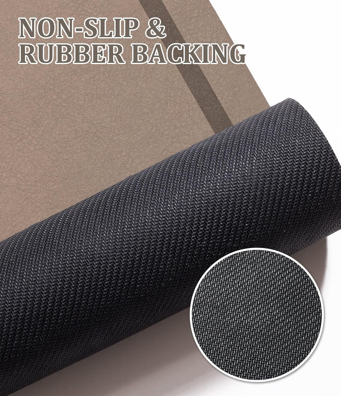 Bathroom Mat Rugs 24x16, Ultra Thin Magic Mat Bathroom Rug Non Slip Bath Rugs Quick Dry Absorbent Bath Mats for Bathroom Floor, (Grey, 24"x16")