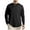 Black, variant on Linen Shirts for Men Casual V Neck Pullover Lightweight Loose Workout Sports Leisure Fall Long Sleeve Shirts