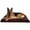 Dark Brown, variant on Sasttie Large Dog Bed, Soft Rose Velvet Washable Crate Pad for Medium and Large Dogs, Non-Slip Bottom, Suitable Kennel Cage and Cat Bed Mat, 35 x 23 in, Gray