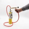 thumbnail image 3 of for Mapp Gas Turbo Torch Plumbing Turbo Torch with Hose for Solder Propane Welding Kit, 3 of 5