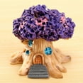 thumbnail image 3 of Miniature Fairy Garden Tree Houses Mini Cottage House Miniature Fairy Gnome Home Gardening Decoration Patio Outdoor Decor Tree Decorations Yard Art, 3 of 7