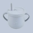 thumbnail image 6 of NIBOLOG 1 Set 200ml Straw Mug Large Diameter Double Handle BPA Free Infant Sippy Water Cup Home Use, 6 of 8