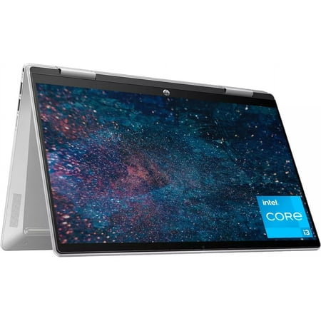 HP Pavilion x360 14 inch Laptop, FHD Touchscreen, 13th Generation Intel Core i3-1315U, 8 GB RAM, 256 GB SSD, Intel UHD Graphics, Windows 11 Home, 14-ek1099nr (2024)