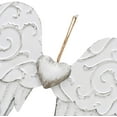 thumbnail image 7 of Angel Wings Wall Decoration, Antique Hanging Metal Angel Wings Wall Décor with Heart Decorative Angel Wings Wall Sculpture Indoor Outdoor Wall Decor Hanging for Home Bedroom Living Room Garden, 7 of 7