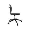 thumbnail image 4 of Safco Commute Modern Adjustable Rolling Office Chair Contemporary Seating Black, 4 of 4