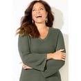 thumbnail image 2 of Catherines Women's Plus Size Shaker Stitch Pullover, 2 of 3