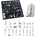 thumbnail image 3 of Professional 32 Pcs Sewing Machine Sewing Foot Presser Set for Brother Simplicity and Kenmore Low Shank Sewing Machines, 3 of 5