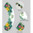 thumbnail image 6 of Inkdotpot Bottomless Cupcake Wrappers for Baby Shower, Tropical Leave & Flamingo Adjustable Cup Cake Liners Party Supplies, Girl Baby Shower Decorations - Pack of 30, 6 of 6