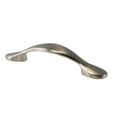 thumbnail image 5 of Design House Deco 5-Pack 3" Center to Center Cabinet Pull, Satin Nickel, 5 of 11