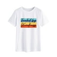 thumbnail image 3 of TWZH Women Fueled By Kindness Letter T-Shirt Crew Neck Inspirational Tee, 3 of 6