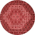 thumbnail image 1 of Ahgly Company Indoor Round Persian Red Traditional Area Rugs, 4' Round, 1 of 4
