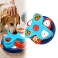 thumbnail image 2 of Slow Feeding Dog Bowl Interactive Puzzle Toy for Digestive Support Mental Stimulation IQ Training Pet Snack Dispenser Enrichment Game for Smart Dogs and Cats, 2 of 5