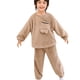 thumbnail image 1 of Gibobby Conjunto para bebé Niñas Pijamas de pana gruesa para niños, ropa de casa, conjunto cálido y para Niñass, otoño e invierno, además de pana para bebé, inv(Caqui, 9-10 Años), 1 of 5