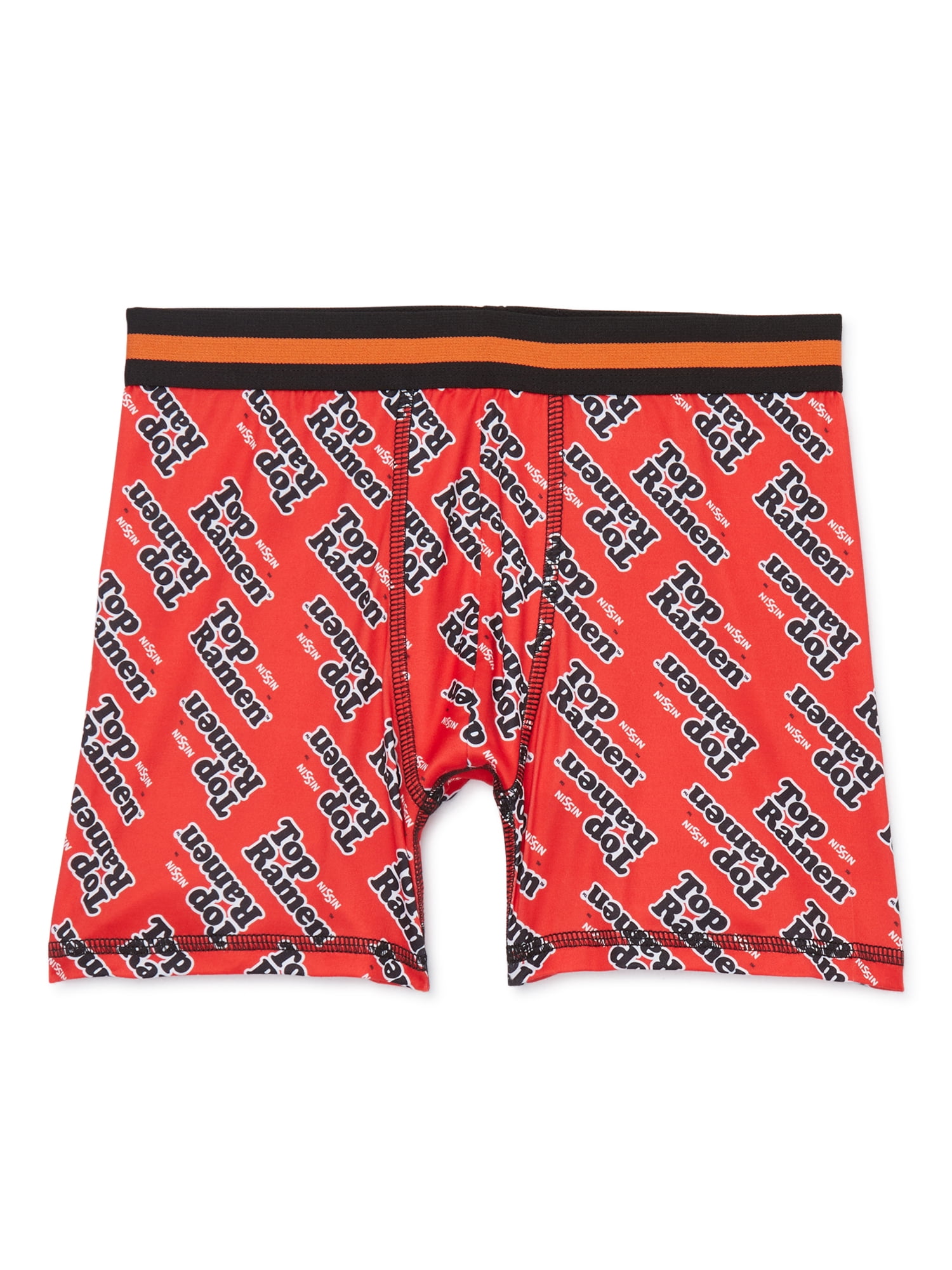 Nissin Top Ramen Boys' 4-Pack Boxer Briefs, Sizes 4-12
