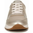 thumbnail image 3 of Naturalizer Womens Shay Sneaker Champagne Metallic Leather 9.5 W, 3 of 5