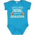 thumbnail image 3 of Inktastic Watching Football with My Grandpa Boys or Girls Baby Bodysuit, 3 of 5