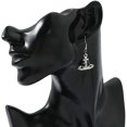 thumbnail image 3 of Genshin Impact Dangle Earrings，Heart Saturn Earrings, 3 of 6