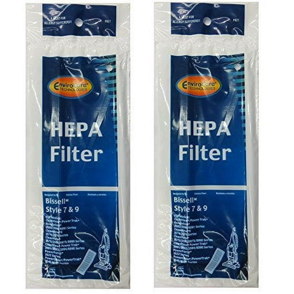 Compatible with Bissell Style 7 & 9 Bagless Upright Vacuum Hepa Filter # 921, 32076