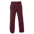 thumbnail image 3 of Jerzees Mens NuBlend Pocketed Open-Bottom Sweatpants, XL, Ash, 3 of 7