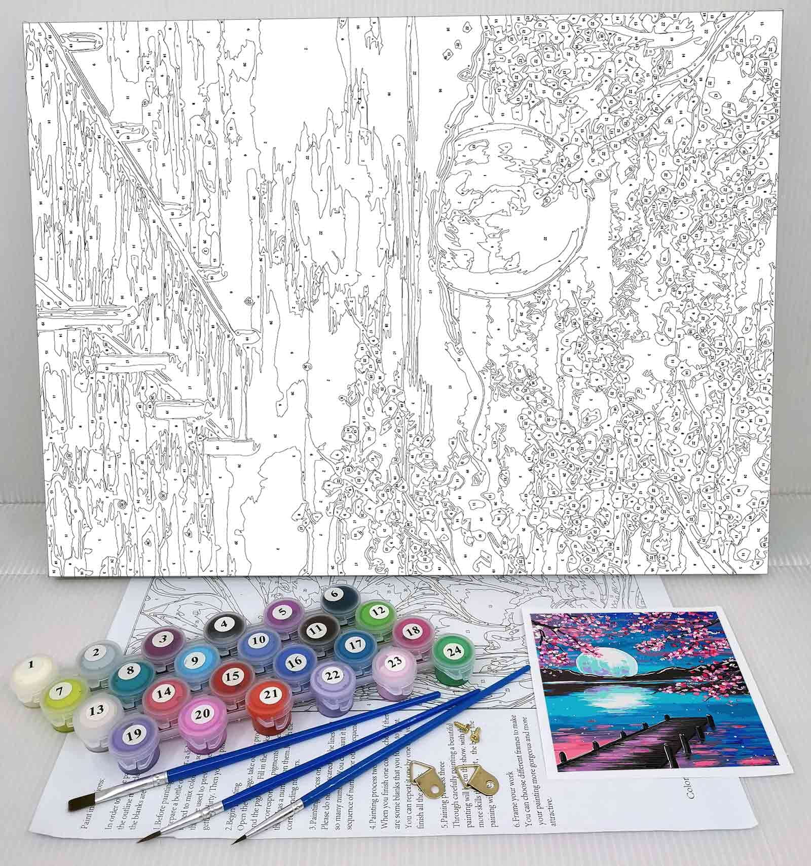 LovinAnime – LovinAnime Paint By Numbers Kit  Home Decorations Gifts for  Kids, Adults, Beginners