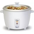 thumbnail image 1 of Arrocera eléctrica con olla interior antiadherente 6 tazas cocinadas Elite Gourmet ERC-006NST, 1 of 6