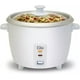 thumbnail image 1 of Arrocera eléctrica con olla interior antiadherente 6 tazas cocinadas Elite Gourmet ERC-006NST, 1 of 6