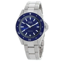 Mido Ocean Star Automatic Blue Dial Ladies Watch M0262071104100