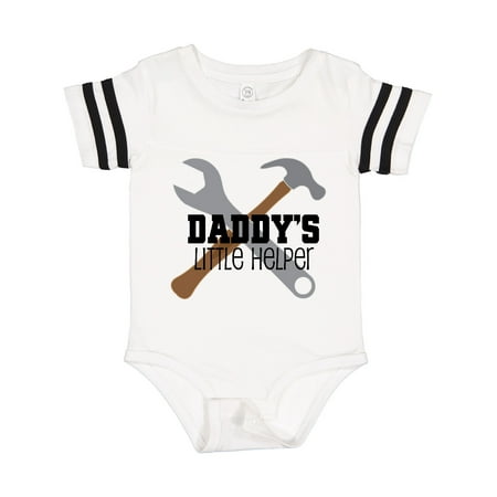 

Inktastic Daddy s Little Helper Tool Set Gift Baby Boy Bodysuit