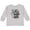 AC-Heather Grey, variant on Inktastic Little Surf Girl with Surfboard Girls Long Sleeve Toddler T-Shirt