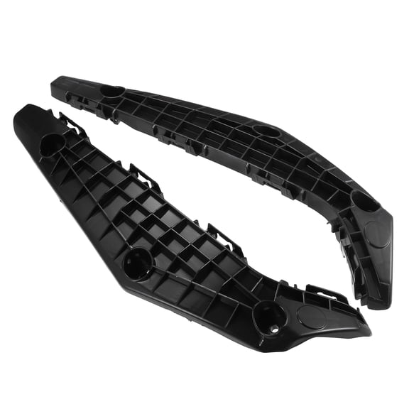 1 Pair Bumper Brackets Support Cover Compatible for Toyota Highlander 2011-2013 Black Front Left Right