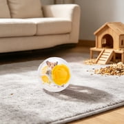 Hamster Exercise Ball, Small Animal Running Ball, Transparent Hamster Ball, Breathable Exercise Toy for Hamsters Gerbils Mice, Portable Small Pet Fitness Ball for Indoor Daily Exercise
