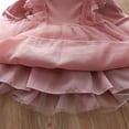 thumbnail image 5 of ATOGUTA Toddler Girl Dress Pink Tutu Dresses Toddler Winter Long Sleeve Party Tulle Dresses Size 1T-6, 5 of 5