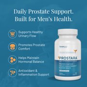 Prostara Prostate Support Supplement with Saw Palmetto, Beta-Sitosterol, Pygeum for Urinary Flow