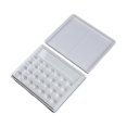 thumbnail image 5 of Tachiuwa Watercolor Paint Palette 28 Wells Imitation Porcelain Color Mixing Tray Rectangle for Professionals Gouache Artist Watercolor With Lid, 5 of 9