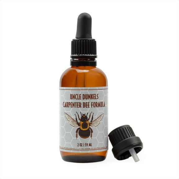 Uncle Dunkels Carpenter Bee Formula: Naturally Scented Pheromone Blend for Outdoor Use,
2oz
