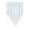 White, variant on Lace Valance Curtain for Window, 51x24 Inch Light Filtering Kitchen Semi-Sheer Decorative Curtains, Short Cafe Curtain for Living Room Bathroom, Sheer Window Panel, Sky Blue​, Rod Pockets