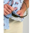 thumbnail image 3 of HUK - Mens KC Scott Patterned Kona Shirt, Performance Button Down Shirt, KC - Windsurfer, Large, 3 of 5