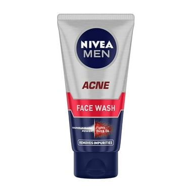 NIVEA MEN Acne Control Face Wash 50 g | With Magnolia Bark Extracts for 12 Hr Oil Control in Summer |