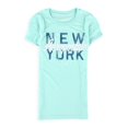 thumbnail image 2 of Camiseta gráfica Aeropostale con texto de fieltro azul grande Camiseta gráfica, 2 of 2