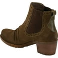 thumbnail image 3 of Women's Earth Denali Aspect Ankle Bootie Dark Khaki Multi Suede 10 M, 3 of 5