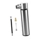 thumbnail image 3 of Minibomba para bicicleta de 120 PSI, bomba para neumáticos CNC de alta presión, fácil bombeo, inflado rápido, cilindro telescópico, compacta, para Titanio sin soporte, 3 of 8