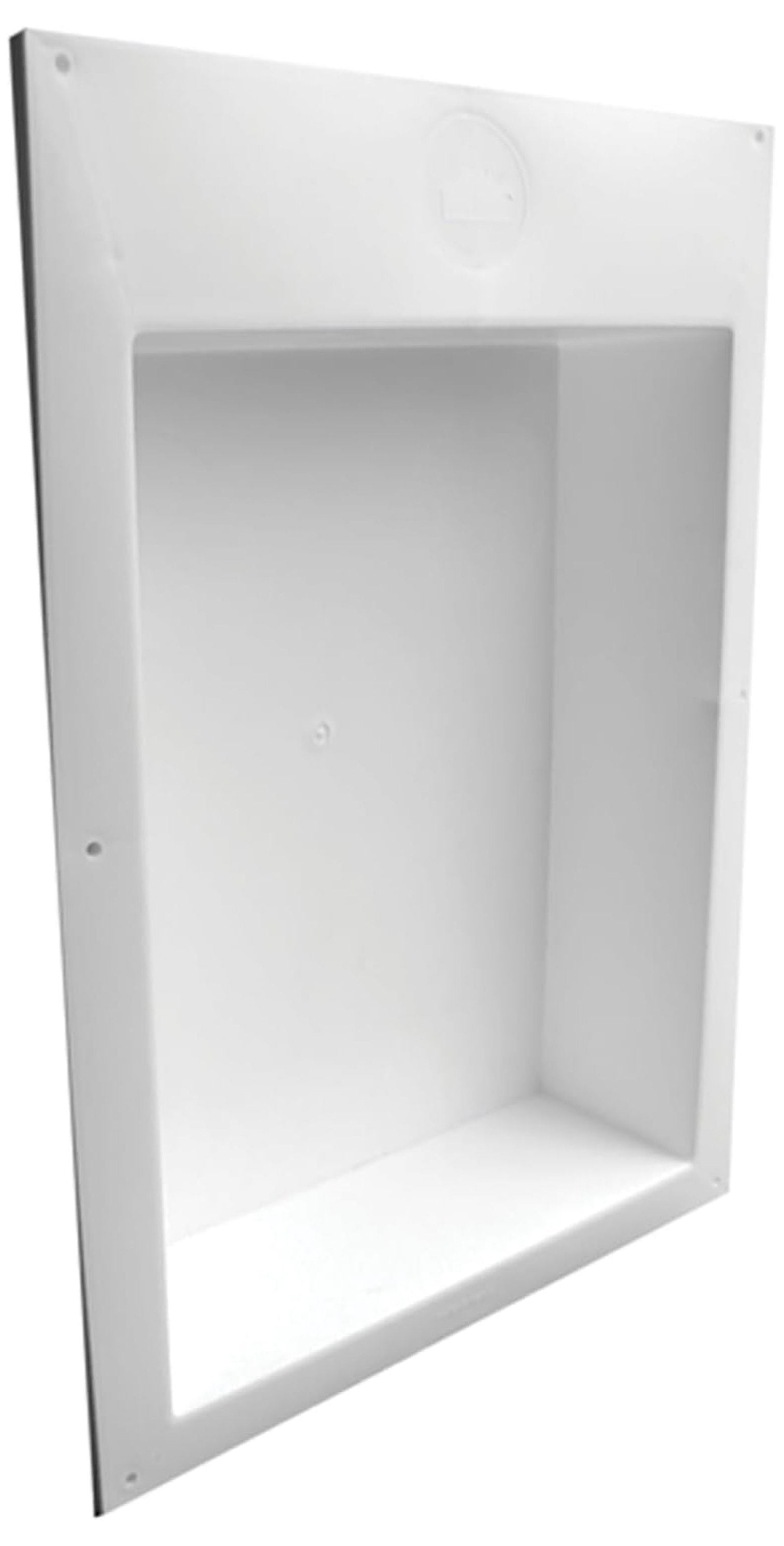 Saf-T-Duct Dryer Outlet Box, white