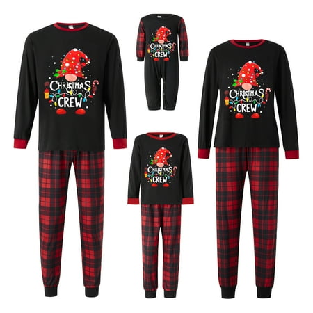 

Dewadbow Family Christmas Pajamas Set Xmas Pjs Matching Pyjamas Adult Kids Xmas Sleepwear