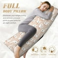 thumbnail image 5 of KLL Ultra Soft Microfiber Body Pillow Cover/Pillowcases 20"x54" with Hidden Zipper Closure-White Goose, 5 of 8