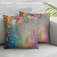 thumbnail image 3 of Shiartex  Flower  Abstract Herbs Throw Pillow Cover,Decorative Square Accent Pillow Case&nbsp;Pillowcases for Couch Bed Car Living Room, 3 of 5