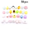 thumbnail image 2 of Toy Mini Animal: 50PCS Cartoon Squeeze Toy Stress Relief Toy Party Favor, 2 of 8