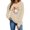 Khaki Sweatshirts, variant on Jsaierl Womens Halloween Sweatshirts Plus Size Ghost Graphic Pullovers Fall Loose Fit Crewneck Long Sleeve Sweater Tops Halloween Party Supplies, Sizes S-2XL