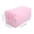 thumbnail image 2 of PENIKOKO Cute Plush Makeup Bag Set for Travel, Portable Cosmetic Organizer for Skincare and Beauty Essentials, 2 of 8