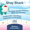 thumbnail image 3 of Swimbuddy Inflatable Plush Shark, 3 of 8