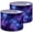 Color 2, variant on Lamp Shades Set of 2 Abstract Starry Night Sky Blue Meteor Streaks Cosmic Light 13" x 13" x 10" Lampshade for Table Lamps Floor Lamps Lamp Shade Replacement Easy Assembly Required